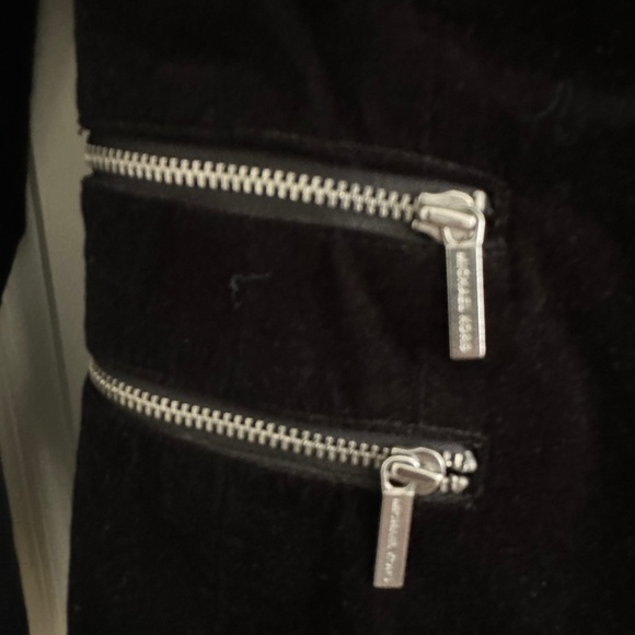 Michael Kors Velvet / Velour Fitted Blazer Jacket Sz 0 - Picture 7 of 13